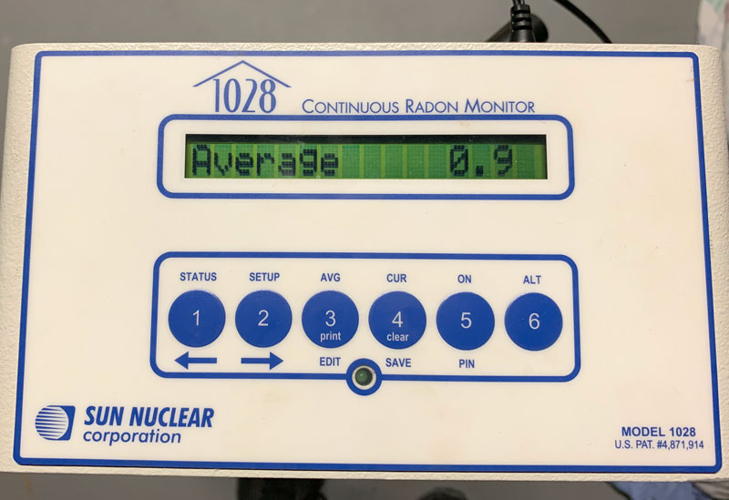 Radon Gas Monitor