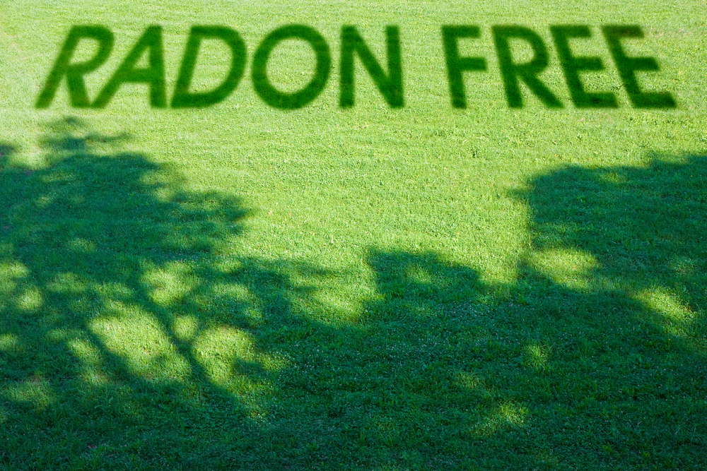 Radon mitigation in your home.