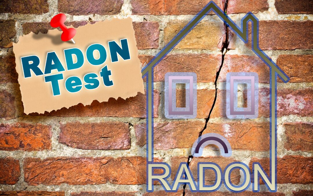 Radon gas in basement.